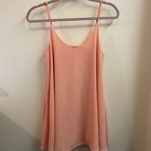 Show Me Your Mumu Salmon Mini Dress (XS)